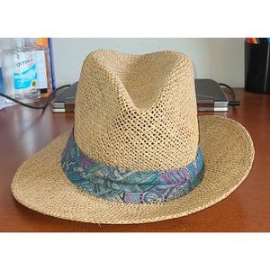 Summer Club Styled In Australia Straw Hat L, Unisex, Colorful band  & Brim Liner